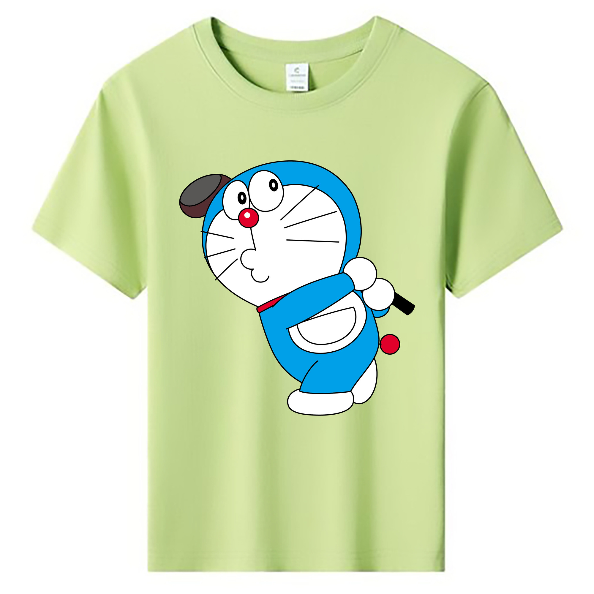 （画像用） ドラえもん Doraemon 綿100％キッズTシャツ（フロントプリント）